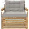 Lauko sofa Poliesteris Balta