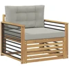 Lauko sofa Poliesteris Balta