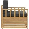 Lauko sofa Poliesteris Balta