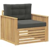 Lauko sofa Poliesteris Balta