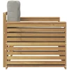 Lauko sofa Poliesteris Balta