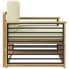 Lauko sofa Poliesteris Balta