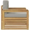 Lauko sofa Poliesteris Balta