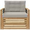 Lauko sofa Poliesteris Balta