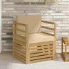Lauko sofa Poliesteris Balta