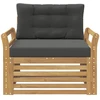 Lauko sofa Poliesteris Balta