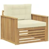 Lauko sofa Poliesteris Balta