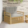 Lauko sofa Poliesteris Balta