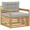 Lauko sofa Poliesteris Balta