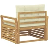 Lauko sofa Poliesteris Balta