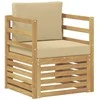 Lauko sofa Poliesteris Balta