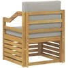 Lauko sofa Poliesteris Balta