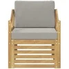 Lauko sofa Poliesteris Balta