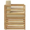Lauko sofa Poliesteris Balta