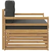 Lauko sofa Poliesteris Balta