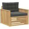 Lauko sofa Poliesteris Balta