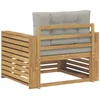 Lauko sofa Poliesteris Balta