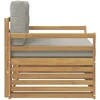 Lauko sofa Poliesteris Balta