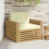 Lauko sofa Poliesteris Ruda ir kreminė