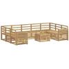 Lauko sofos komplektas 10 pcs Balta 59 x 59 x 37 cm