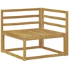 Lauko sofos komplektas 10 pcs Balta Kietos akacijos mediena