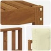 Lauko sofos komplektas 10 pcs Natūralus ir grietinėlė