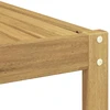 Lauko sofos komplektas 2 pcs Balta ir antracito Poliesteris