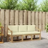 Lauko sofos komplektas 3 pcs