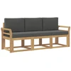 Lauko sofos komplektas 3 pcs