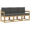 Lauko sofos komplektas 3 pcs