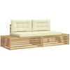 Lauko sofos komplektas 3 Vienetas