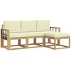 Lauko sofos komplektas 4 pcs