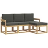 Lauko sofos komplektas 4 pcs