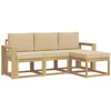 Lauko sofos komplektas 4 pcs