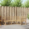 Lauko sofos komplektas 4 pcs Balta 190 x 130,5 x 73 cm