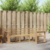 Lauko sofos komplektas 4 pcs Balta 191,5 x 132,5 x 73 cm
