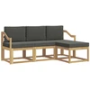 Lauko sofos komplektas 4 pcs