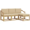 Lauko sofos komplektas 4 pcs