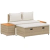 Lauko sofos komplektas 4 -Seater 4 pcs 55 x 30 x 39 cm