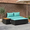 Lauko sofos komplektas 4 -Seater 4 pcs 55 x 30 x 39 cm