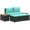 Lauko sofos komplektas 4 -Seater 4 pcs 55 x 30 x 39 cm