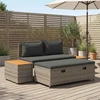Lauko sofos komplektas 4 -Seater 4 pcs 55 x 30 x 39 cm