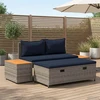 Lauko sofos komplektas 4 -Seater 4 pcs 55 x 30 x 39 cm