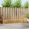 Lauko sofos komplektas 5 pcs Balta 245 x 126,5 x 73 cm