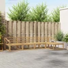 Lauko sofos komplektas 5 pcs Balta 325 x 162,5 x 73 cm