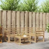 Lauko sofos komplektas 5 pcs Balta 59 x 59 x 37 cm