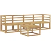 Lauko sofos komplektas 5 pcs Balta 59 x 59 x 37 cm