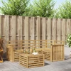 Lauko sofos komplektas 5 pcs Balta 59 x 59 x 37 cm