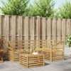 Lauko sofos komplektas 5 pcs Balta 59 x 59 x 37 cm
