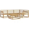 Lauko sofos komplektas 5 pcs Balta 79 x 79 x 37 cm